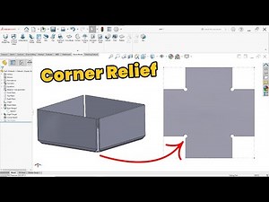 SOLIDWORKS Sheet Metal Tricks You Need to Know (Corner Relief)