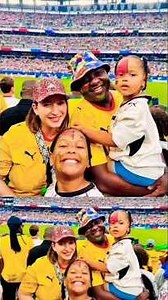 Kelvin Taylor and his beautiful family at Ghana vs Croatia match 🇬🇭 🇭🇷 #worldcup #WorldCup2026