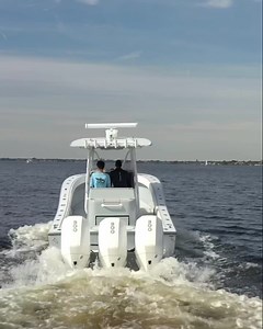 1.1K views · 29 reactions | Loving this clip of a Conch 33’ from @boats.daily! Notice how the 33 has minimal bow rise with great visibility while hoping up on plane Email us at Randrboatworkssales@gmail.com⁣ to inquire on a build. #Conchboats #conchbayboat #Conch30 #Conch33 #Custom #Boat #Fishing #Centerconsole #RandRboatworks #Dreamboat #Offshore #Saltlife #Performance #Fast #Mercurymarine #rodholders #conch25 #paddleskiff | Conch Boats | Facebook
