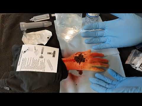 Wound cleaning and Irrigation: First Aid how to video