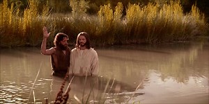 The Baptism Of Jesus Matthew 3:13 ¶Then cometh Jesus from Galilee to Jordan unto John, to be baptized of him. 14 But John forbad him, saying, I have need to be baptized of thee, and comest thou to me? 15 And Jesus answering said unto him, Suffer it to be so now: for thus it becometh us to fulfil all righteousness. Then he suffered him. 16 And Jesus, when he was baptized, went up straightway out of the water: and, lo, the heavens were opened unto him, and he saw the Spirit of God descending like 
