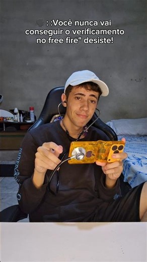 A GARENA MIDEU O VERIFICADO! 😭🙏🙏 #freefire #shorts
