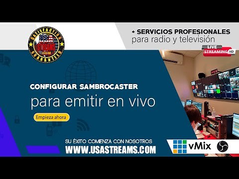 Tutorial Configurar Sam Broadcaster Para Emitir En Vivo