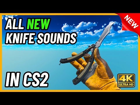 ALL New Knife Sounds | CS2 In-Game Showcase 2026