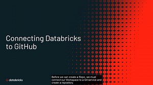 Connecting Databricks to GitHub
