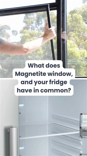 Efficient Magnetite Windows for Thermal Insulation