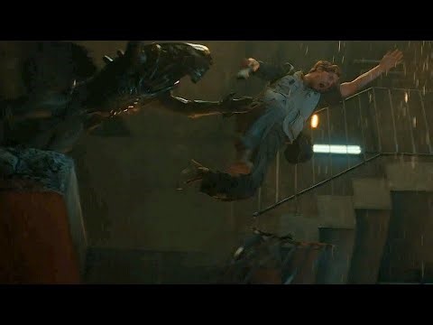 Alien Earth EP2 | Hermit Chased By Xenomorph Scene | 4K