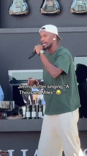 Jimmy Butler Singing “A Thousand Miles” at BottleRock