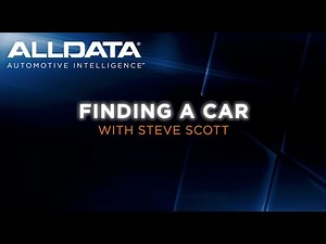 ALLDATA Repair: Finding a Car - With Steve Scott, Simply Diagnostics