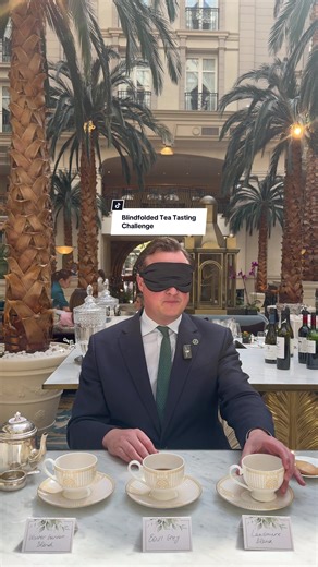 Blindfolded Tea Tasting Challenge at The Landmark London