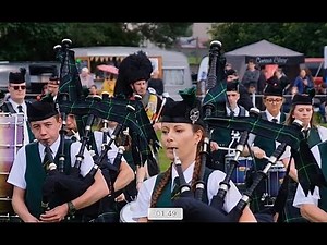 Scotland the brave, Dufftown Highland Games, filmed in Slow Motion, July 2024