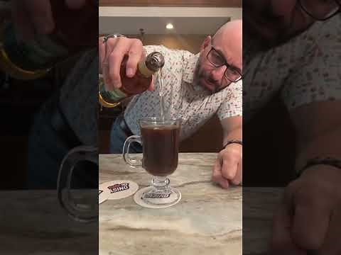 You’ve never seen an Irish coffee made like this ☕️