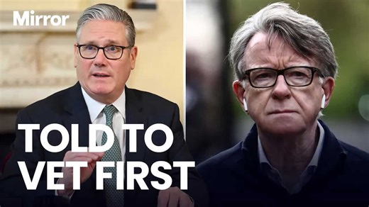 Starmer was advised to fully vet Mandelson before appointment as PM set to be grilled in Commons
