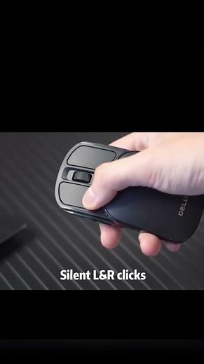 Best Slim Wireless Mouse 2025 | Delux Pocket Folding Bluetooth Mouse