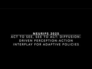 Diffusion-Driven Perception-Action Interplay for Adaptive Policies [NeurIPS 2025]