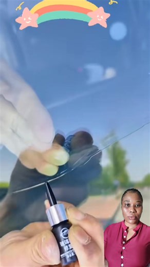 Car crack repair kit for car owners or glass owners #virals #fblifestyle | Nwokolo Francisca Amarachi