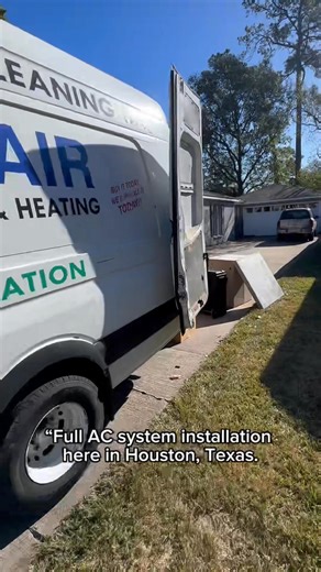 Full AC system installation completed in the Houston, Texas area — including a new high-efficiency unit, new plenums, and a smart thermostat upgrade.Perfect solution for homeowners looking for better comfort, lower energy bills, and a modern HVAC system.Financing options available from $79/month with $0 Down Payment.Family-owned, licensed & insured HVAC company proudly serving the Houston metro area.📲 Call for a FREE Quote: (832) 680-6210🌐 Visit our website: https://visionairtexas.com/Vision A