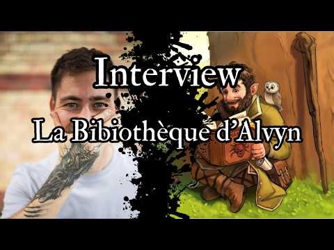 La Bibliothèque d’Alvyn en guest ! – Parlons JDR & Narration