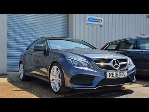 2016 C207 Mercedes-Benz E350 AMG Line Coupe with Premium Pack - Condition and Spec Review