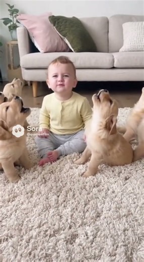 Dog howling like a wolf