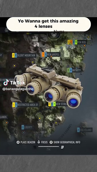 The Best NVG in the game! #ghostreconbreakpoint #howtotiktok #🇫🇷 #FR