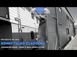 Colorbond Corrugated Wall Cladding - Kenny Talks Cladding Brisbane