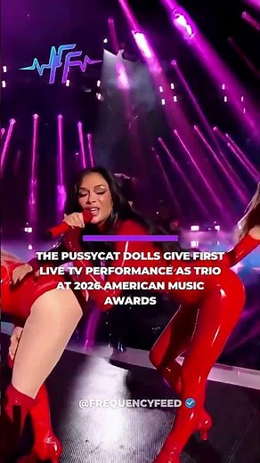 The Pussycat Dolls gave their first live TV performance