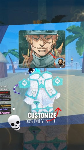 GPO added new customization options and they are 100% polyester 😭🤣 ￼