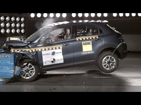 Fiat 500X Crash Test (Safety Rating ★★★★★)