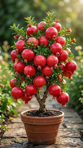 how to grow pomegranate | The complete life cycle of a pomegranate tree #timelapse #pomegranate