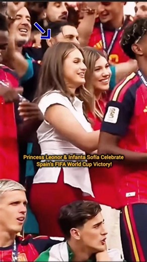 Princess Leonor & Infanta Sofía Celebrate Spain's FIFA World Cup Victory! 🏆👑🇪🇸