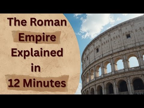 The Roman Empire Explained in 12 Minutes | Rise, Power & Legacy