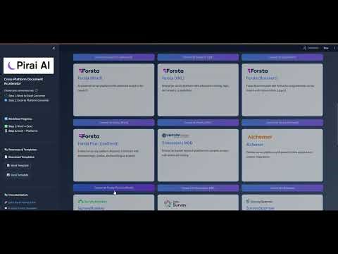 How to Convert Word Documents to Confirmit/Forsta Plus XML Automatically | Survey Automation