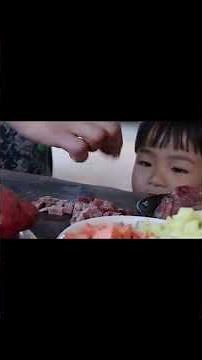 Chinese girl cooking in village -Copper pot rice