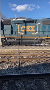 CSX SD40-2 & GP40-2 Leaving the Framingham yard