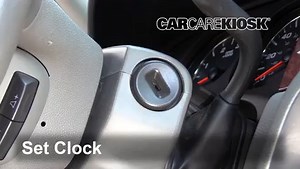 How to Set the Clock / Change Time on a 2013 GMC Sierra 3500 HD SLT 6.6L V8 Turbo Diesel Crew Cab Pickup