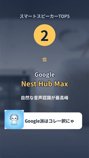 Alexa vs Google vs Siri！2026年最新 スマートスピーカーTOP5【ガジェナビ】#Shorts