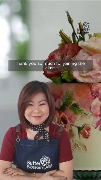 Early Bird!! "Roses" Painting by Paintbrush, ONLINE CLASS NOW AVAILABLE on the WEBSITE Please, click the link on the website below https://butterandblossoms.studio/course-detail?type=COURSE&id=4c0ea494-9185-11ee-9a4c-5d68f33e4922 -Full 3 hours of non-stop learning!! -22 Videos tutorial -This class is suitable for everyone who likes “Roses” -The lesson will be taught step-by-step. -All kinds of buttercream recipes can be used. -A Simple paintbrush is a tool. -Templates and exercises to guide you 