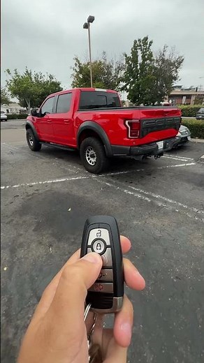 How to remote start Ford RAPTOR