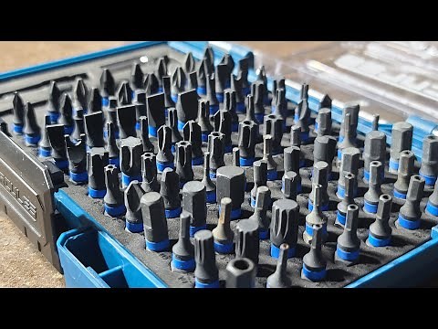 Harbor Freight's Best Value Hex Bit Set, Hercules 100 Piece Universal Impact Bit Set Review