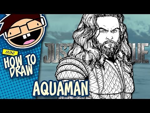 How to Draw AQUAMAN (Justice League) | Narrated Easy Step-by-Step Tutorial