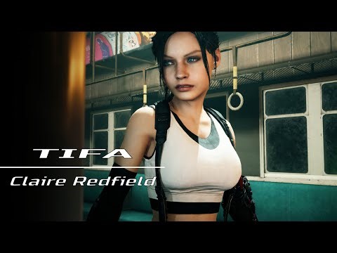 TIFA CLAIRE REDFIELD | FINAL FANTASY 7 REMAKE | Tifa mod [4K 60FPS]