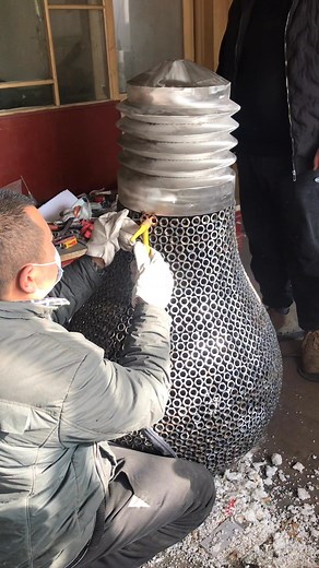 175K views · 1.6K reactions | Beautiful landscape ornaments#DIY#art#sculpture | Metal sculpture China | Facebook