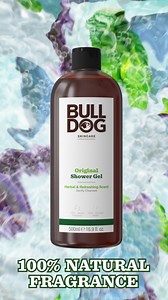Bulldog's Original Shower Gel is designed to deliver a rich lather that gently cleanses your skin. | Bulldog Skincare
