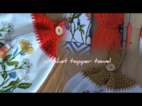 Crochet Topper Towel | Easy Tutorial | Step by Step