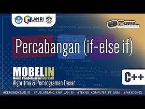 #36 Belajar Percabangan if C++ (if-else if)