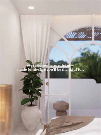 Every corner, every detail — thoughtfully made for the kind of life you’ll be grateful to come home to. 🌴🤍 At Svara, we believe a villa should feel like more than a property. It should feel like peace. Like presence. Like possibility. From natural materials to open, light-filled spaces, each element is crafted to bring balance and meaning into daily living. With only a few units left remaining, Svara offers rare beauty — and real value — in one of Bali’s most promising lifestyle areas. Tap the