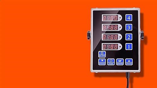 4 channels kitchen timer