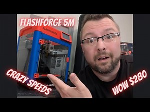 Crazy 3D Printer FlashForge 5M $280 X/Y - DIY Enclosure Kit