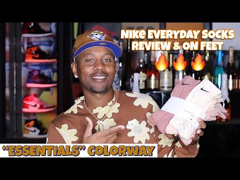 New Nike Dri Fit Socks Review & On Foot 2023 Pick Ups in the “Essentials” Colorway
